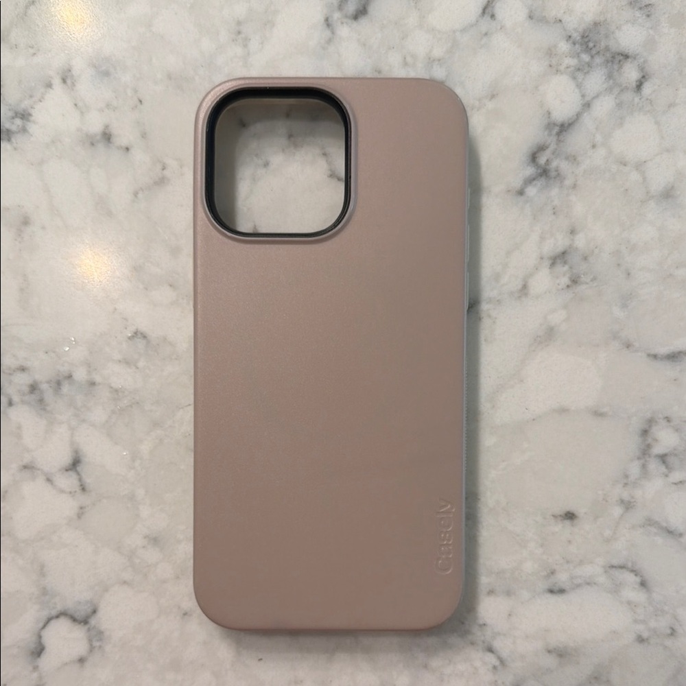 Casetify Slim Protective Phone Case - Mauve Pink
